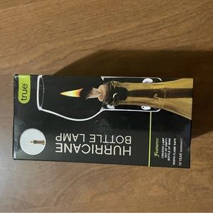 Hurricane bottle lamp NIB